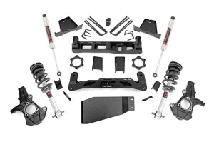 GMC Sierra 1500 Suspension Lift Kit - Rough Country - 6 Inch Lift Kit | M1 Struts/M1 - '07-'13